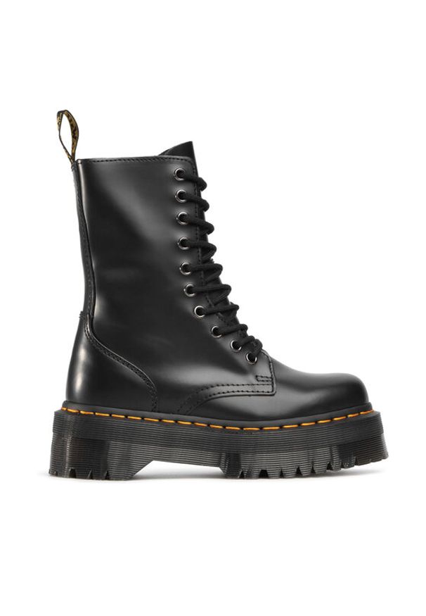 Dr. Martens Glany Jadon Hi 25565001 Czarny. Kolor: czarny. Materiał: skóra