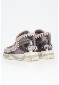 Mou - Śniegowce damskie skórzane Eskimo Trainer MOU. Materiał: skóra #6