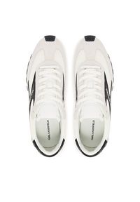 Karl Lagerfeld - KARL LAGERFELD Sneakersy KL51124E Biały. Kolor: biały. Materiał: zamsz, skóra #3