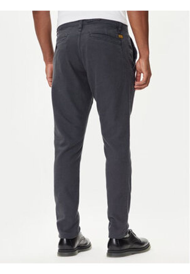 G-Star RAW - G-Star Raw Chinosy Bronson 3.0 D26336-E069 Granatowy Slim Fit. Kolor: niebieski. Materiał: bawełna