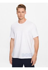 BOSS - Boss T-Shirt Identity 50472750 Biały Relaxed Fit. Kolor: biały. Materiał: bawełna