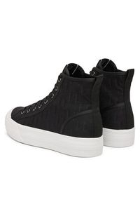 Karl Lagerfeld - KARL LAGERFELD Trampki Kampus Max V KL50546 Czarny. Kolor: czarny. Materiał: materiał #3