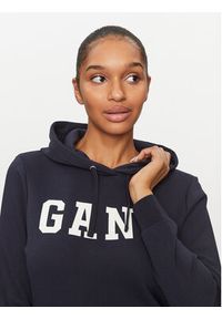 GANT - Gant Bluza Reg Graphic Hoodie 4200742 Granatowy Regular Fit. Kolor: niebieski. Materiał: bawełna #4