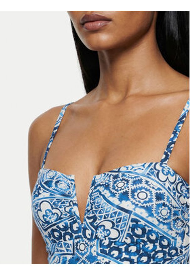 Lauren Ralph Lauren - LAUREN RALPH LAUREN Strój kąpielowy 20640066 Niebieski. Kolor: niebieski. Materiał: syntetyk