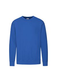 FRUIT OF THE LOOM - Lekka Bluza Rozpinana Unisex Dla Dorosłych. Kolor: niebieski