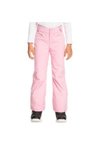 Roxy - Spodnie snowboardowe dziecięce ROXY Backyard Girl. Kolor: różowy. Materiał: poliester. Sezon: zima. Sport: snowboard #1