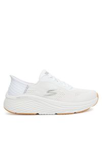 skechers - Skechers Sneakersy Max Cushioning Elite 2.0-Vanish 129606/WSL Biały. Kolor: biały. Materiał: materiał