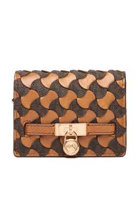 MICHAEL Michael Kors Portfel 32R6GNXD1T Brązowy. Kolor: brązowy. Materiał: skóra #1