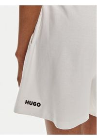 Hugo Szorty sportowe Dina 50514867 Biały Regular Fit. Kolor: biały. Materiał: bawełna #2