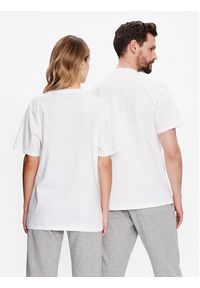 Converse T-Shirt Unisex Go To All Star Patch 10025459-A03 Biały Standard Fit. Kolor: biały. Materiał: bawełna