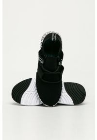 EMU Australia - Emu Australia Buty kolor czarny na płaskiej podeszwie. Nosek buta: okrągły. Zapięcie: sznurówki. Kolor: czarny. Materiał: guma. Obcas: na płaskiej podeszwie