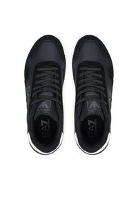 EA7 Emporio Armani Sneakersy 7X000380 AF19175 MC001 Czarny. Kolor: czarny. Materiał: materiał #4