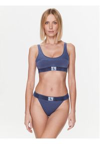 Calvin Klein Swimwear Góra od bikini KW0KW01975 Niebieski. Kolor: niebieski. Materiał: syntetyk #3