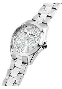 Karl Lagerfeld - KARL LAGERFELD Zegarek R0553101509 Srebrny. Kolor: srebrny #4