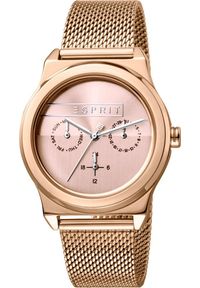 Zegarek Esprit Zegarek damski Esprit ES1L077M0065 różowe złoto. Kolor: złoty, wielokolorowy, różowy #1