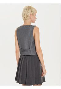 Desigual Kamizelka Bruselas 24WWEWBX Szary Slim Fit. Kolor: szary. Materiał: syntetyk #4