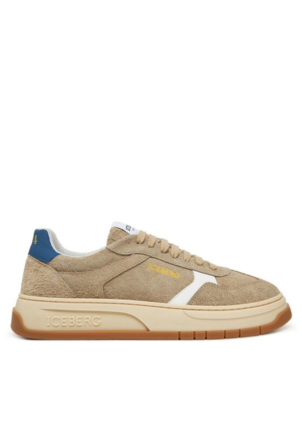 Iceberg Sneakersy IU1724 Kolorowy. Materiał: zamsz, skóra. Wzór: kolorowy