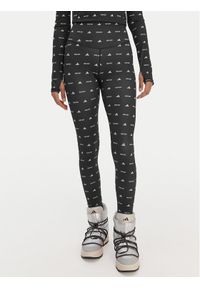 Adidas - adidas Legginsy Moon Boot JM8912 Czarny Slim Fit. Kolor: czarny. Materiał: syntetyk #1