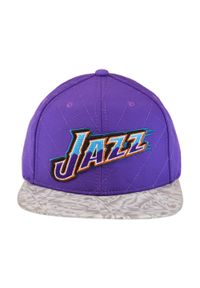 Czapka z daszkiem Mitchell & Ness NBA Diamond Base Snapback HWC -UJAYYPPPPURP. Kolor: fioletowy