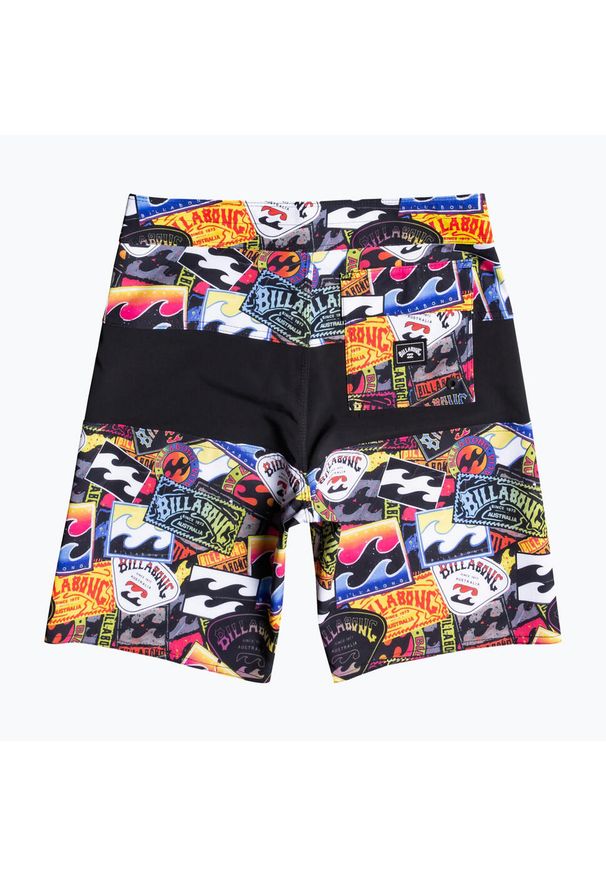 Szorty kąpielowe dziecięce Billabong Tribong Pro. Kolor: wielokolorowy