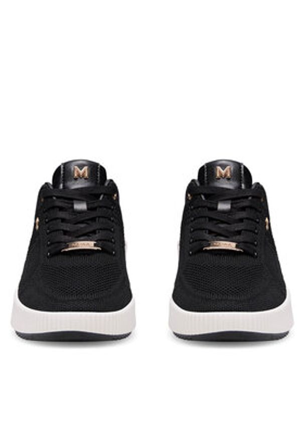 MEXX Sneakersy MIRL1011341W-01 Czarny. Kolor: czarny. Materiał: materiał