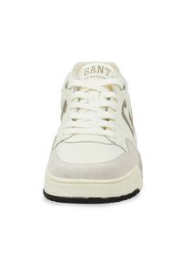 GANT - Gant Sneakersy 31631005 Écru. Materiał: skóra