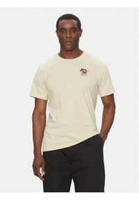 The North Face T-Shirt NF0A8C303X41 Beżowy Relaxed Fit. Kolor: beżowy. Materiał: bawełna