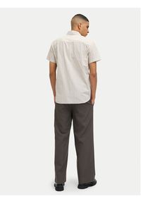 Jack & Jones - Jack&Jones Koszula Joshua 12269135 Beżowy Comfort Fit. Kolor: beżowy. Materiał: bawełna #3