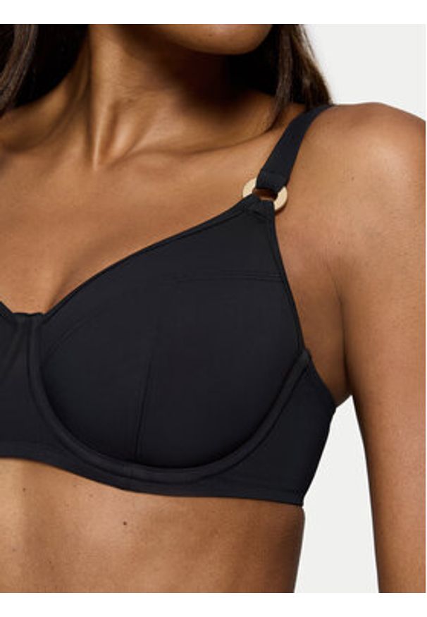 Triumph Góra od bikini Summer Twist 10222568 Czarny. Kolor: czarny. Materiał: syntetyk
