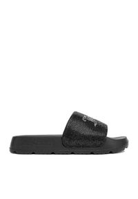 Juicy Couture Klapki PJC4 Czarny. Kolor: czarny. Materiał: materiał