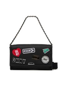 DKNY Torebka R523EL08 Czarny. Kolor: czarny