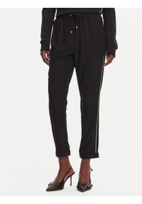 Liu Jo Sport Spodnie materiałowe TA5140 TS423 Czarny Regular Fit. Kolor: czarny. Materiał: syntetyk. Styl: sportowy