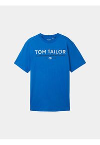 Tom Tailor T-Shirt 1040988 Niebieski Regular Fit. Kolor: niebieski. Materiał: bawełna #3