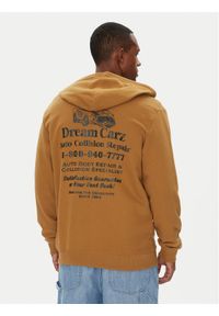 DC Shoes Bluza ADYSF03147 Brązowy Regular Fit. Kolor: brązowy. Materiał: bawełna #1
