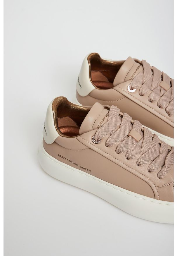 Alexander Smith - Sneakersy damskie skórzane Soho ALEXSANDER SMITH. Materiał: skóra