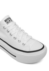 Converse Trampki Chuck Taylor All Star Lift Double Stack Platform A15491C Biały. Kolor: biały. Materiał: materiał. Obcas: na platformie #5