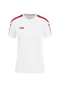 Jersey Jako Power. Kolor: wielokolorowy, biały, czerwony. Materiał: jersey. Sport: piłka nożna #1