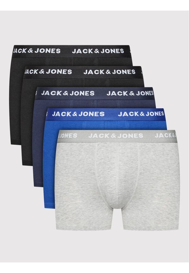 Jack & Jones - Jack&Jones Komplet 5 par bokserek Basic 12173776 Kolorowy. Materiał: bawełna. Wzór: kolorowy