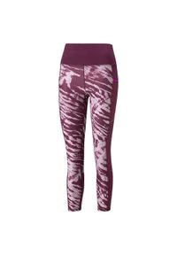 Legginsy Puma Run 5K Graphic Hw 7/8 Tight W 12 Damskie. Kolor: fioletowy. Sport: bieganie #1