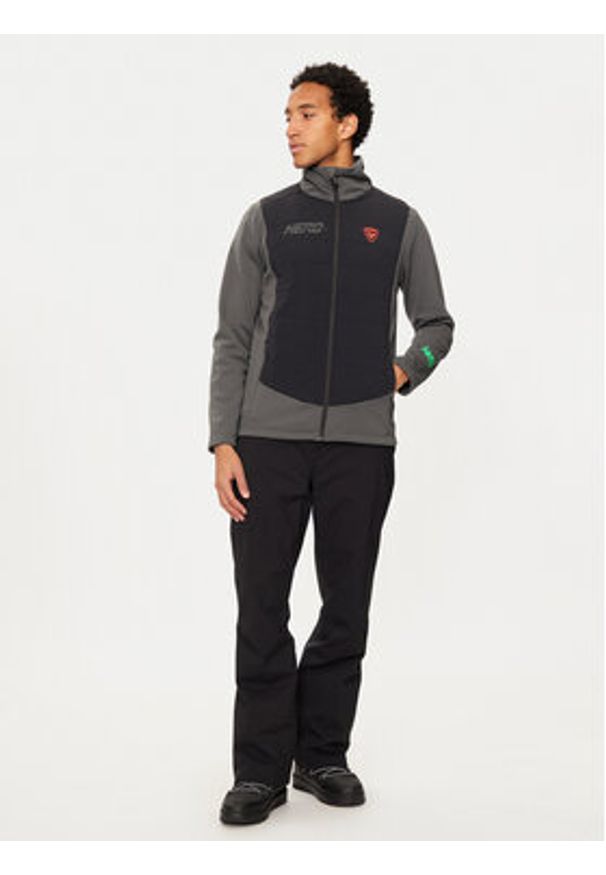 Rossignol Bluza techniczna Hero Classique RLNML18 Szary Regular Fit. Kolor: szary. Materiał: syntetyk