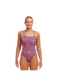 FUNKITA - Strój pływacki jednoczęściowy damski Funkita Strapped In One Piece. Kolor: fioletowy #1