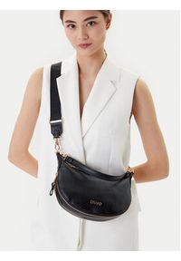 Liu Jo Torebka Ecs S Hobo AF5043 E0058 Czarny. Kolor: czarny. Materiał: skórzane #4