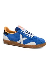 Munich - Buty do piłki ręcznej MUNICH Arquero Con Pieza. Kolor: niebieski. Sport: piłka ręczna