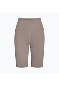 GIRLFRIEND COLLECTIVE - Spodenki Girlfriend Collective Compressive. Kolor: beżowy. Sport: fitness #1