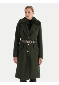 Guess Płaszcz przejściowy W5BL25 W2672 Zielony Regular Fit. Kolor: zielony. Materiał: syntetyk #1