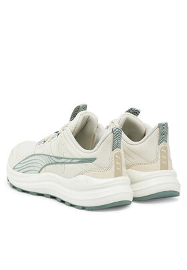 Puma Buty do biegania Reflect Lite Trail 379440 21 Écru. Materiał: materiał