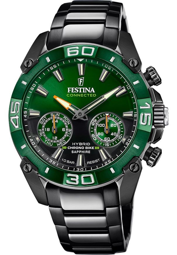 Zegarek męski Festina F20548-2 czarny. Kolor: czarny