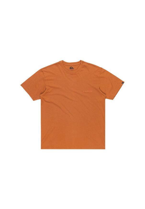 Quiksilver - Koszulka z krótkim rękawem dla Mężczyzn SALT WATER Brązowy. Kolor: brązowy. Materiał: materiał, bawełna. Długość rękawa: krótki rękaw. Długość: krótkie