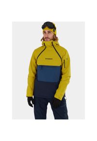 FUNDANGO - Kurtka Narciarska Męska Fundango Hydra Eco. Kolor: żółty, niebieski, wielokolorowy. Sezon: zima. Sport: narciarstwo #1