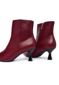 HÖGL Botki 0-106503-44000 Bordowy. Kolor: czerwony. Materiał: skóra #4